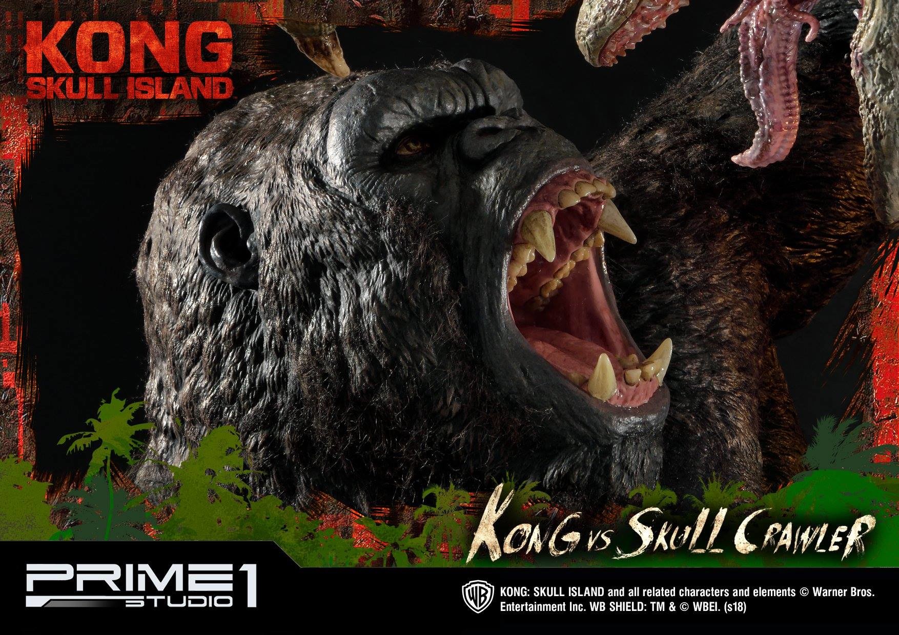 Kong: Skull Island - King Kong - Skull Crawler - Ultimate Diorama Masterline  (UDMKG-01DX) - DX Version (Prime 1 Studio) photo 52