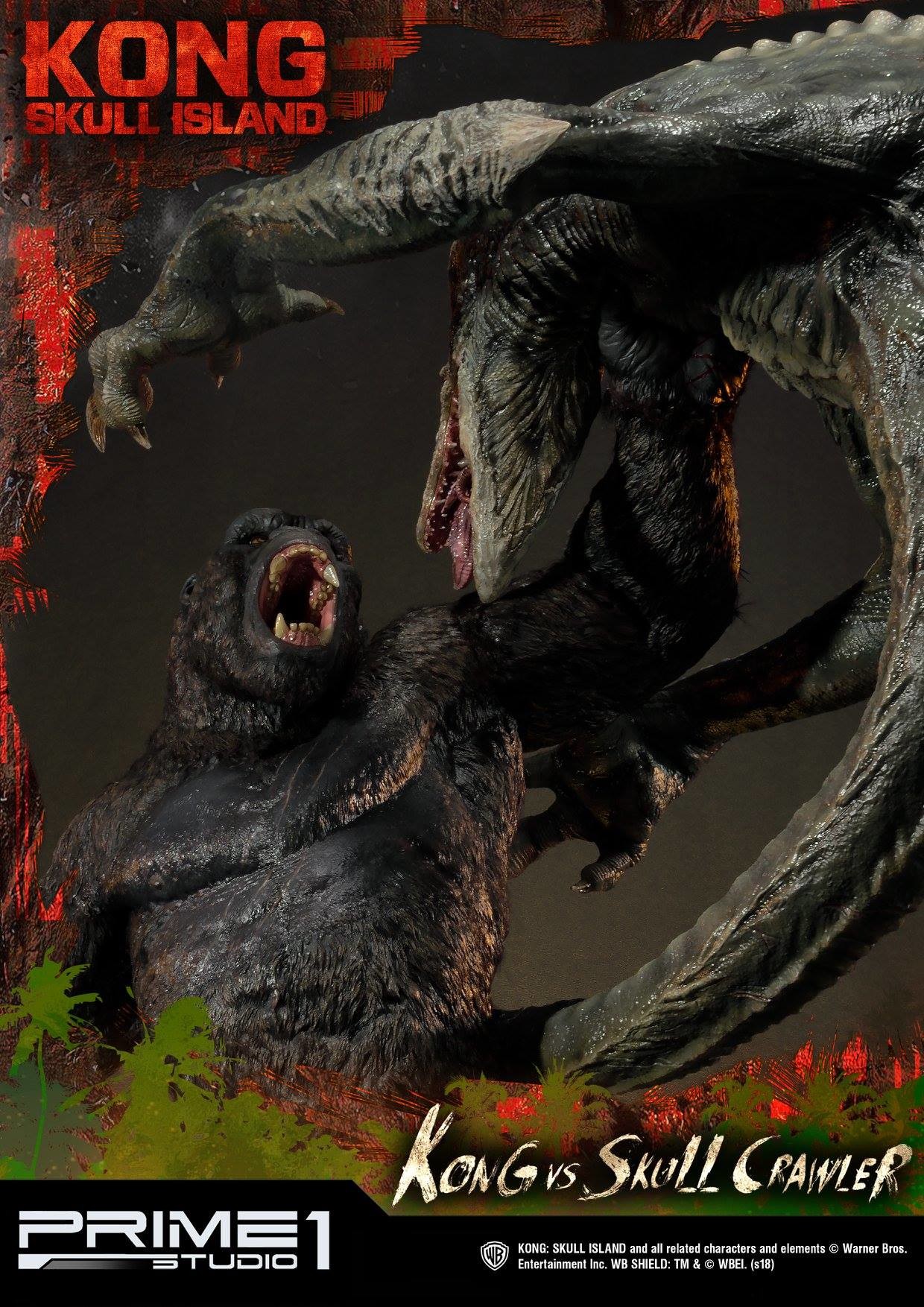 Kong: Skull Island - King Kong - Skull Crawler - Ultimate Diorama Masterline  (UDMKG-01DX) - DX Version (Prime 1 Studio) photo 59