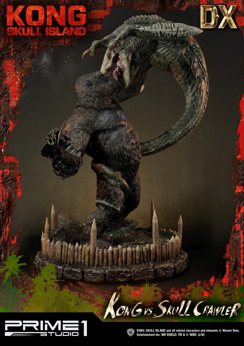Kong: Skull Island - King Kong - Skull Crawler - Ultimate Diorama Masterline  (UDMKG-01DX) - DX Version (Prime 1 Studio) photo 64