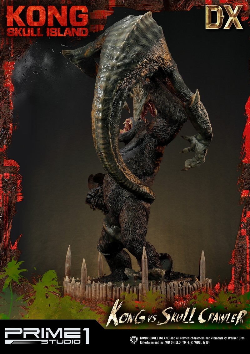 Kong: Skull Island - King Kong - Skull Crawler - Ultimate Diorama Masterline  (UDMKG-01DX) - DX Version (Prime 1 Studio) photo 65
