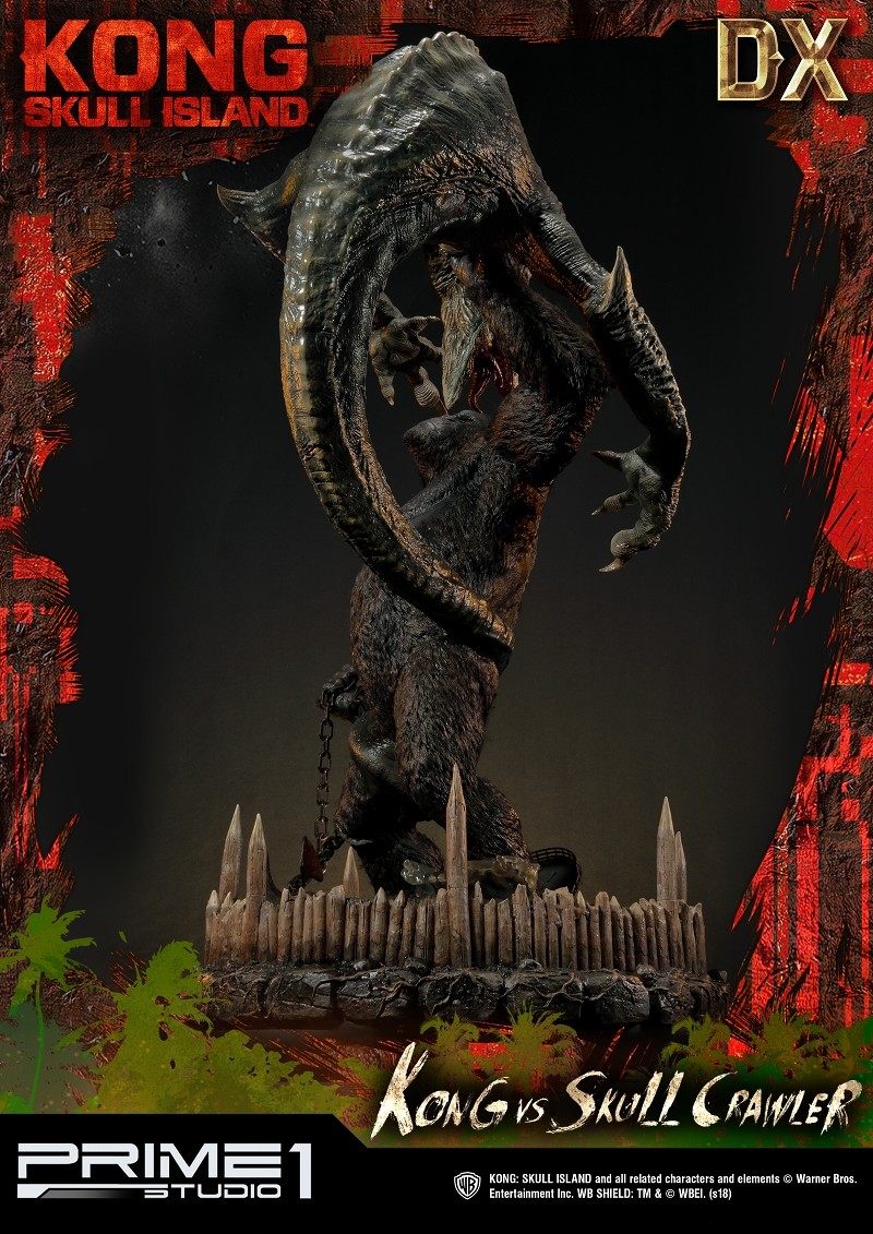 Kong: Skull Island - King Kong - Skull Crawler - Ultimate Diorama Masterline  (UDMKG-01DX) - DX Version (Prime 1 Studio) photo 66