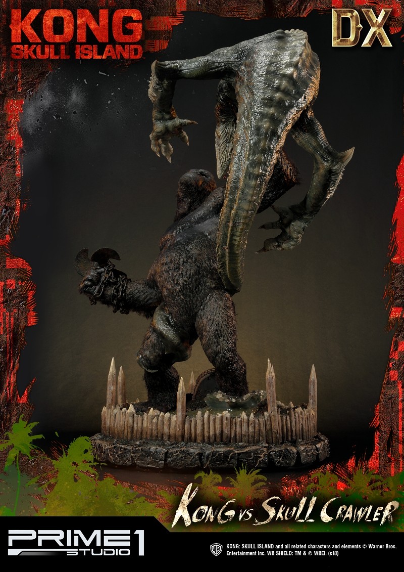 Kong: Skull Island - King Kong - Skull Crawler - Ultimate Diorama Masterline  (UDMKG-01DX) - DX Version (Prime 1 Studio) photo 67
