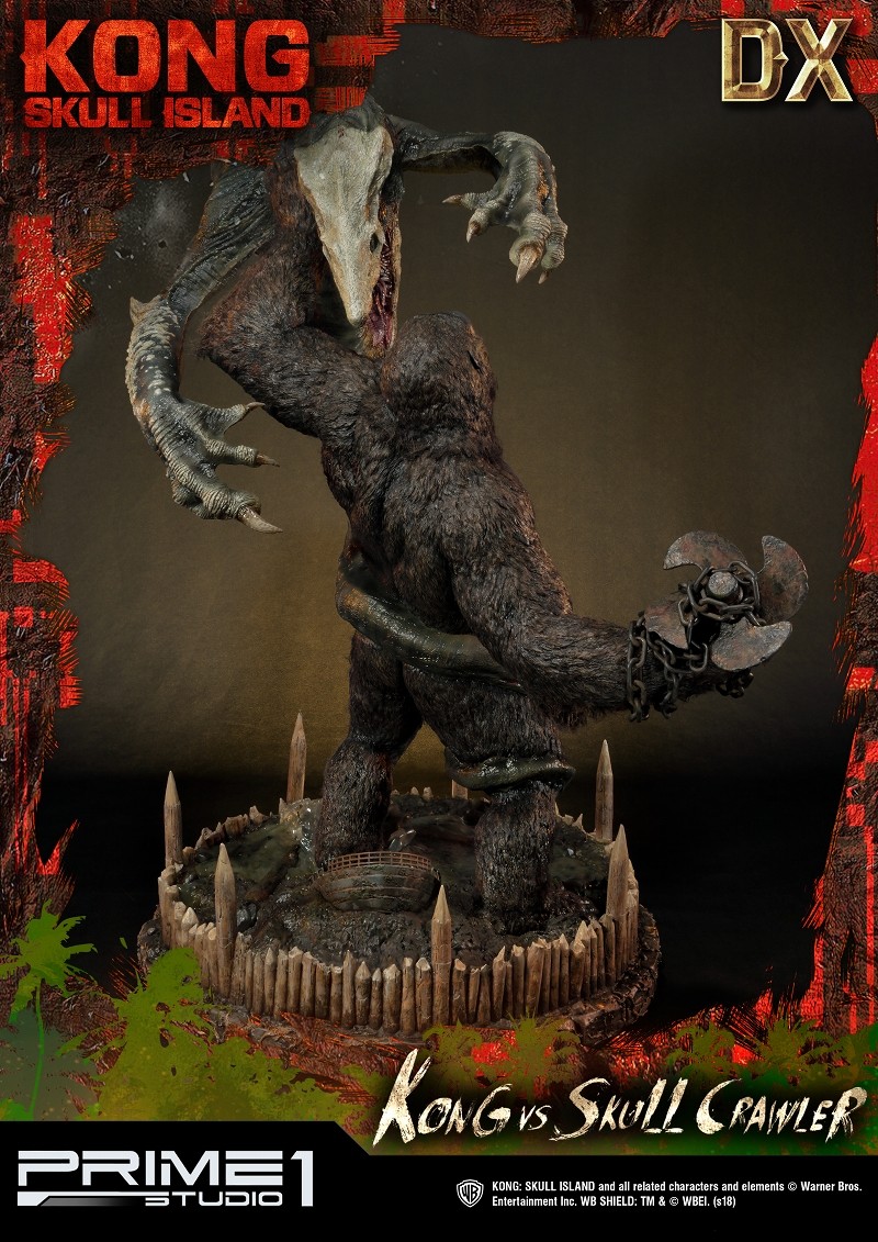 Kong: Skull Island - King Kong - Skull Crawler - Ultimate Diorama Masterline  (UDMKG-01DX) - DX Version (Prime 1 Studio) photo 68