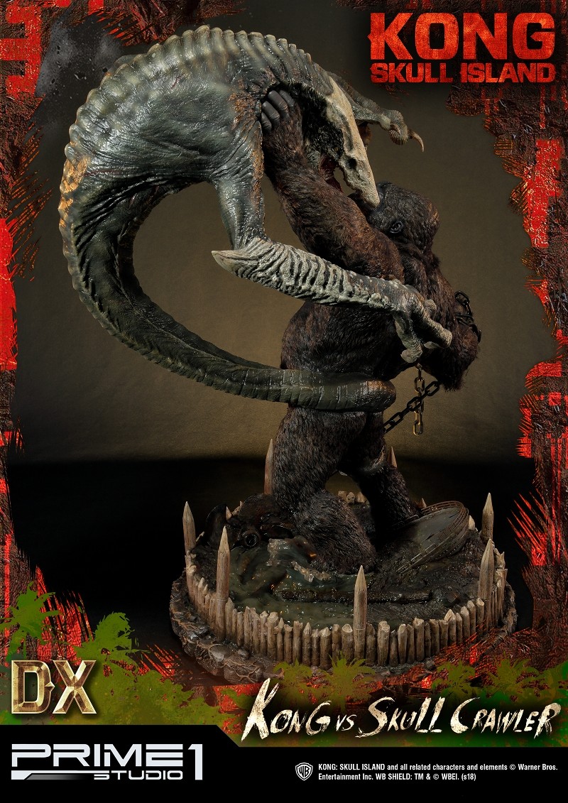 Kong: Skull Island - King Kong - Skull Crawler - Ultimate Diorama Masterline  (UDMKG-01DX) - DX Version (Prime 1 Studio) photo 69