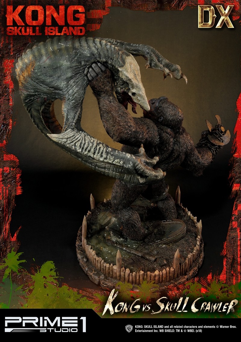 Kong: Skull Island - King Kong - Skull Crawler - Ultimate Diorama Masterline  (UDMKG-01DX) - DX Version (Prime 1 Studio) photo 70