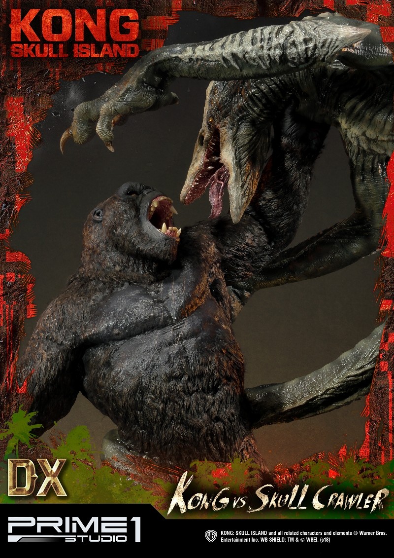 Kong: Skull Island - King Kong - Skull Crawler - Ultimate Diorama Masterline  (UDMKG-01DX) - DX Version (Prime 1 Studio) photo 71