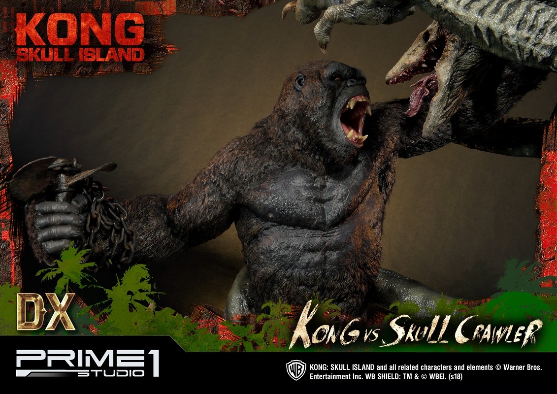 Kong: Skull Island - King Kong - Skull Crawler - Ultimate Diorama Masterline  (UDMKG-01DX) - DX Version (Prime 1 Studio) photo 72