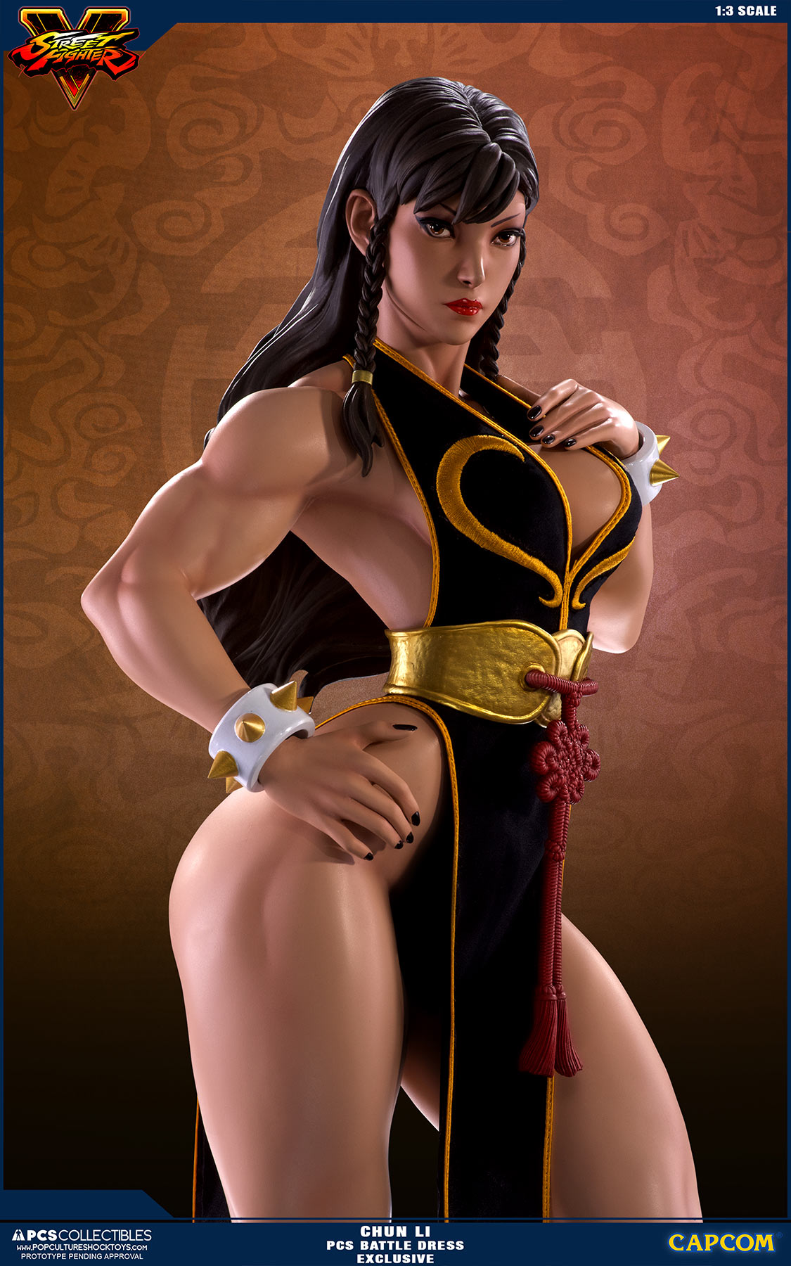 Street Fighter V - Chun-Li - Mixed Media - 1/3 - PCS Exclusive, Battle Dress (Premium Collectibles Studio) photo 6