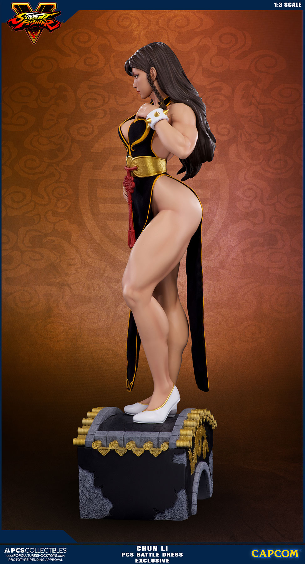 Street Fighter V - Chun-Li - Mixed Media - 1/3 - PCS Exclusive, Battle Dress (Premium Collectibles Studio) photo 15