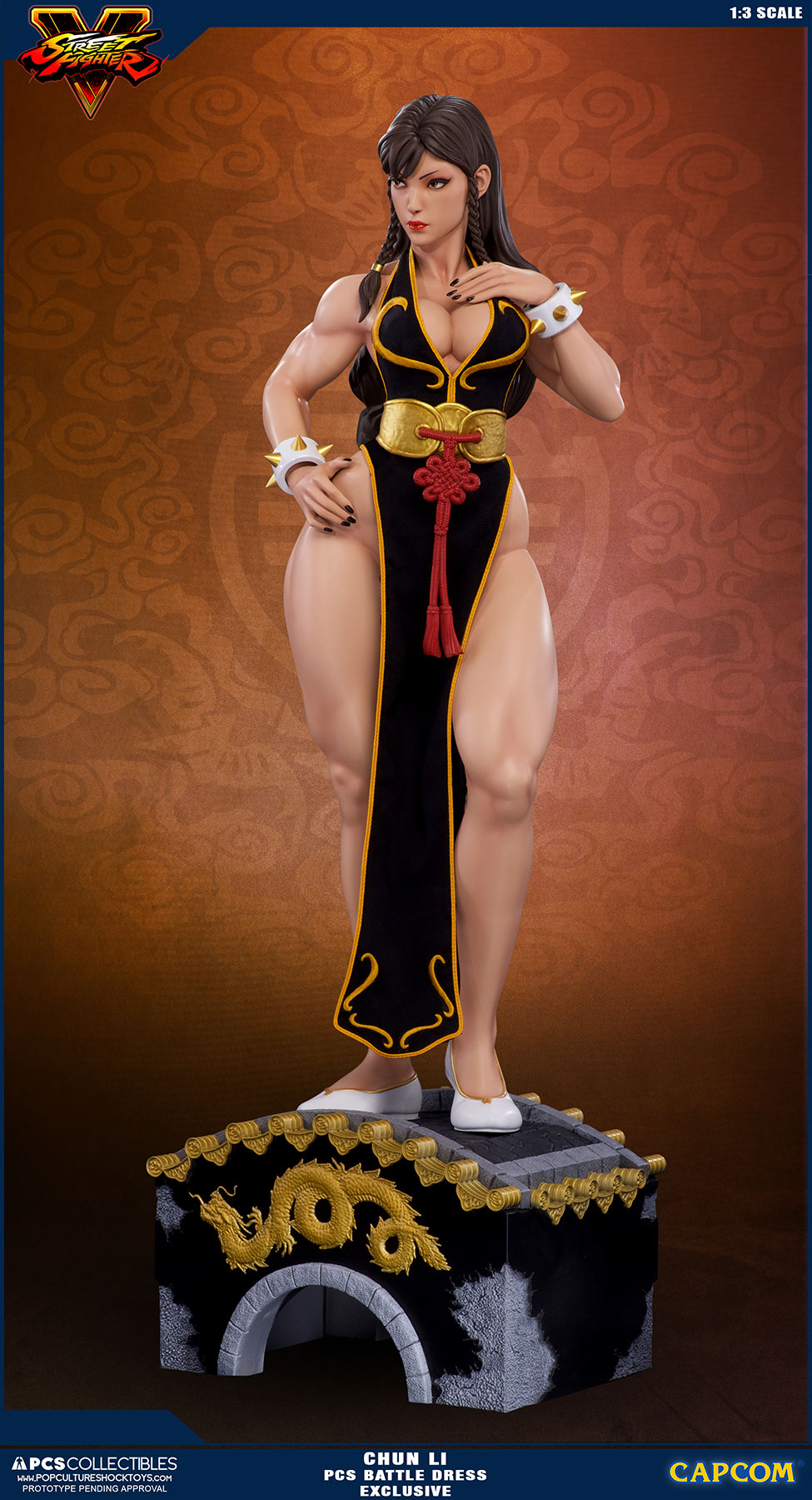 Street Fighter V - Chun-Li - Mixed Media - 1/3 - PCS Exclusive, Battle Dress (Premium Collectibles Studio) photo 16