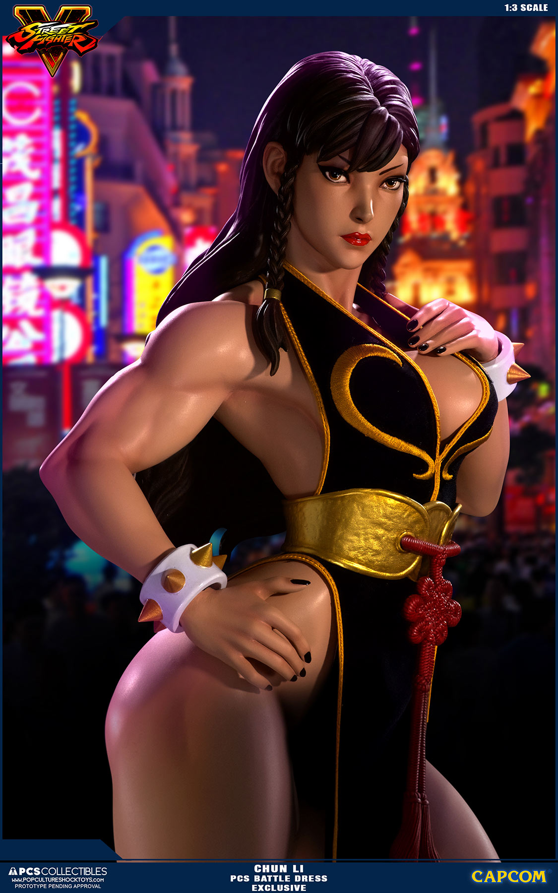 Street Fighter V - Chun-Li - Mixed Media - 1/3 - PCS Exclusive, Battle Dress (Premium Collectibles Studio) photo 17