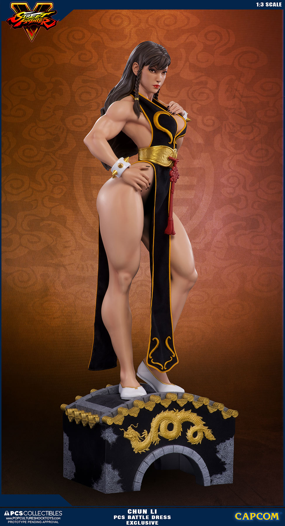 Street Fighter V - Chun-Li - Mixed Media - 1/3 - PCS Exclusive, Battle Dress (Premium Collectibles Studio) photo 18