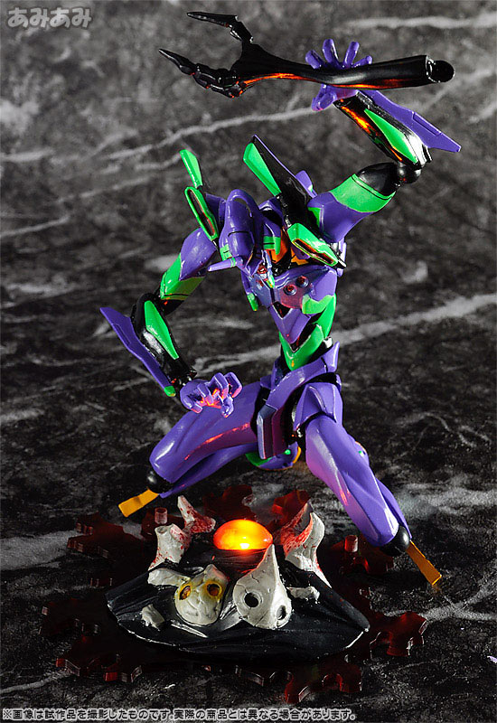 Evangelion Shin Gekijouban - EVA-01 - Sachiel - Evangelion Evolution  (EV-001) - Legacy of Revoltech  (LR-048) - Revoltech  (No.100) (Kaiyodo) photo 2
