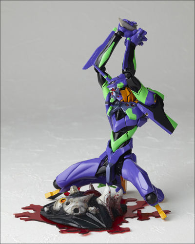 Evangelion Shin Gekijouban - EVA-01 - Sachiel - Evangelion Evolution  (EV-001) - Legacy of Revoltech  (LR-048) - Revoltech  (No.100) (Kaiyodo) photo 7