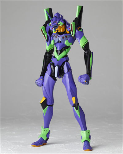 Evangelion Shin Gekijouban - EVA-01 - Sachiel - Evangelion Evolution  (EV-001) - Legacy of Revoltech  (LR-048) - Revoltech  (No.100) (Kaiyodo) photo 8