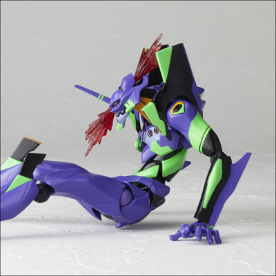 Evangelion Shin Gekijouban - EVA-01 - Sachiel - Evangelion Evolution  (EV-001) - Legacy of Revoltech  (LR-048) - Revoltech  (No.100) (Kaiyodo) photo 9