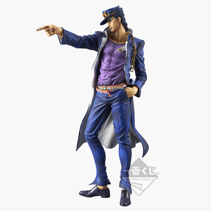 Jojo no Kimyou na Bouken - Stardust Crusaders - Kujo Jotaro - Amusement Ichiban Kuji Jojo no Kimyou na Bouken Stardust Crusaders Super Master Stars Piece Kuujou Joutarou - Ichiban Kuji - Super Master Stars Piece - The Brush (Banpresto) photo 2