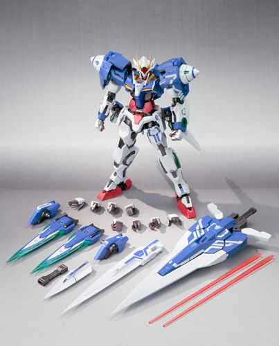 Kidou Senshi Gundam 00 - Kidou Senshi Gundam 00V - GN-0000 00 Gundam - GN-0000/7S 00 Gundam Seven Sword - Metal Build - 1/100 (Bandai) photo 4