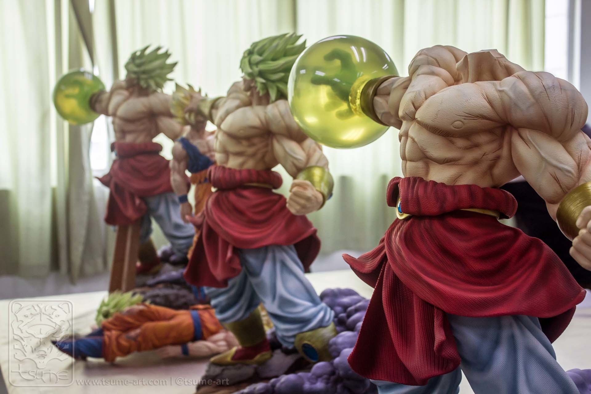 Dragon Ball Z : Moetsukiro!! Nessen Ressen Chou-Gekisen - Broly Legendary SSJ - Son Goku SSJ - HQS+ (Tsume) photo 5