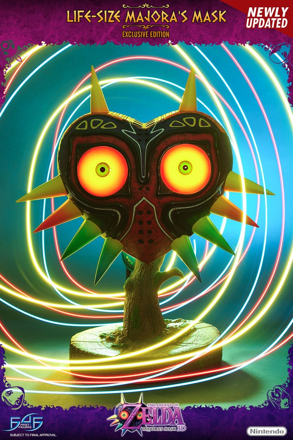 Zelda no Densetsu: Majora no Kamen - Replica - Zelda Props - Life-Size Majora's Mask - 1/1 - Exclusive Edition (First 4 Figures) photo 3