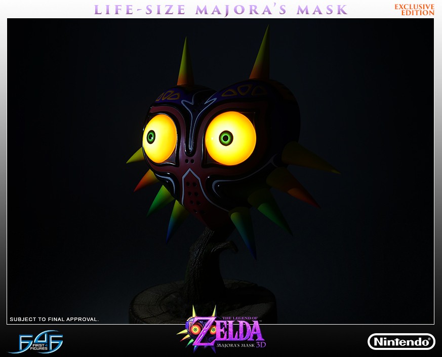 Zelda no Densetsu: Majora no Kamen - Replica - Zelda Props - Life-Size Majora's Mask - 1/1 - Exclusive Edition (First 4 Figures) photo 6