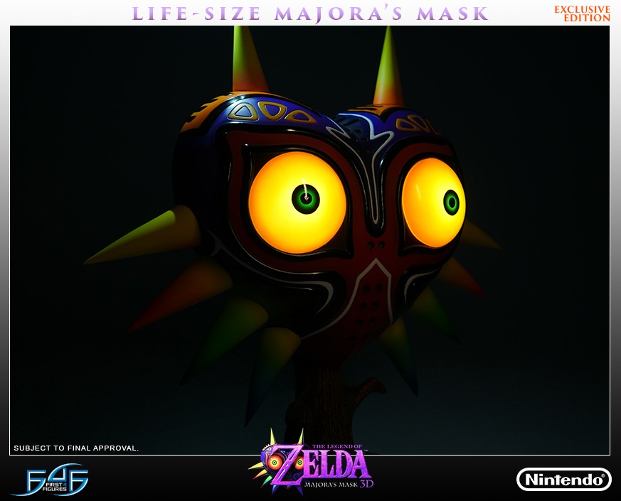 Zelda no Densetsu: Majora no Kamen - Replica - Zelda Props - Life-Size Majora's Mask - 1/1 - Exclusive Edition (First 4 Figures) photo 9