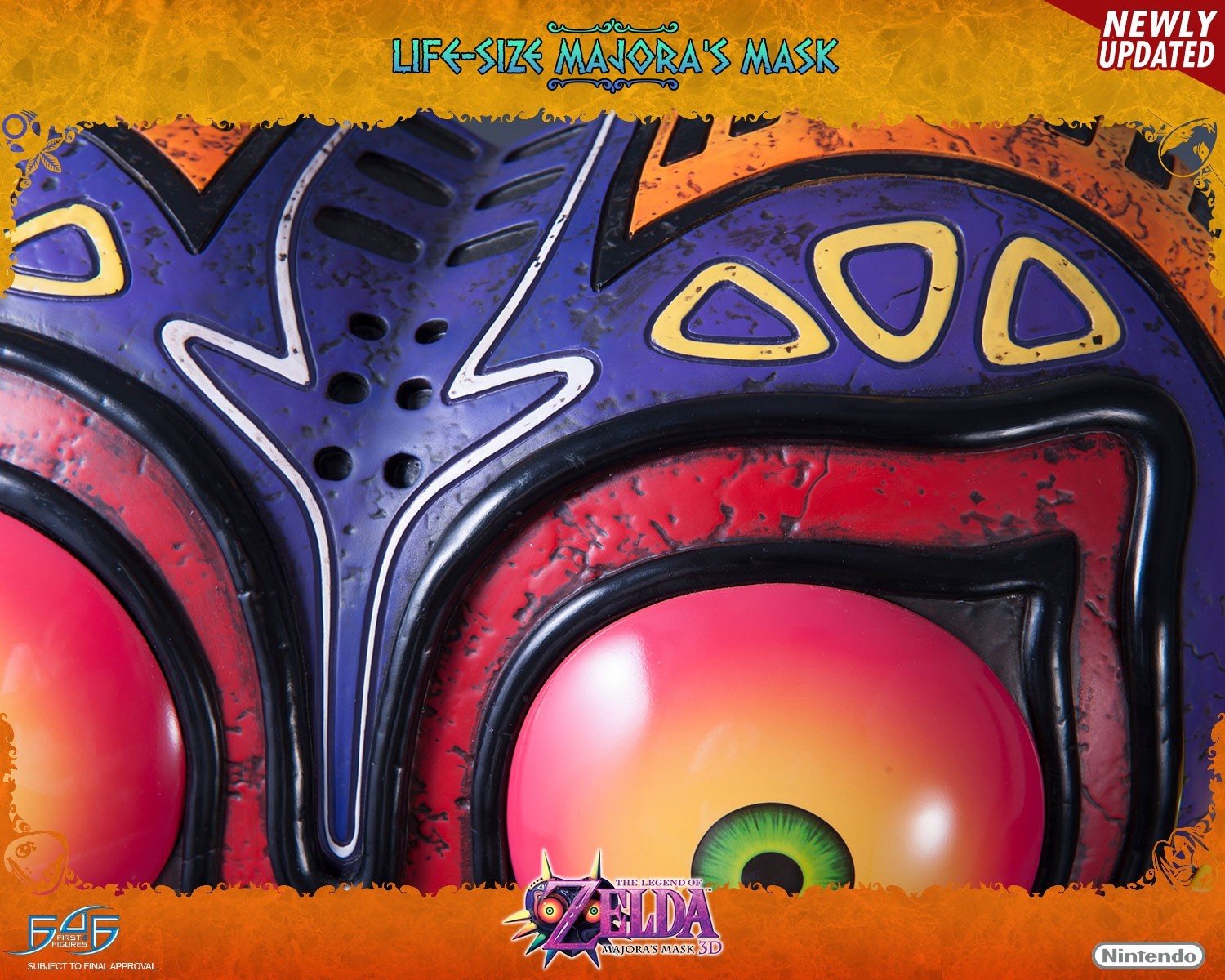 Zelda no Densetsu: Majora no Kamen - Replica - Zelda Props - Life-Size Majora's Mask - 1/1 - Exclusive Edition (First 4 Figures) photo 21