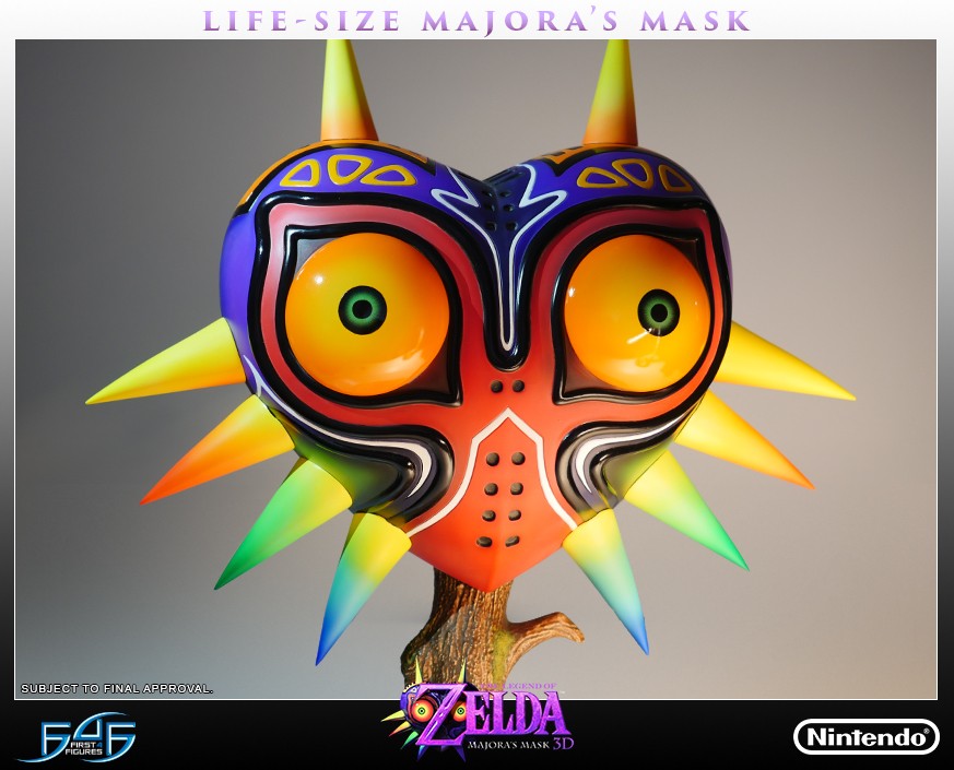 Zelda no Densetsu: Majora no Kamen - Replica - Zelda Props - Life-Size Majora's Mask - 1/1 - Exclusive Edition (First 4 Figures) photo 23