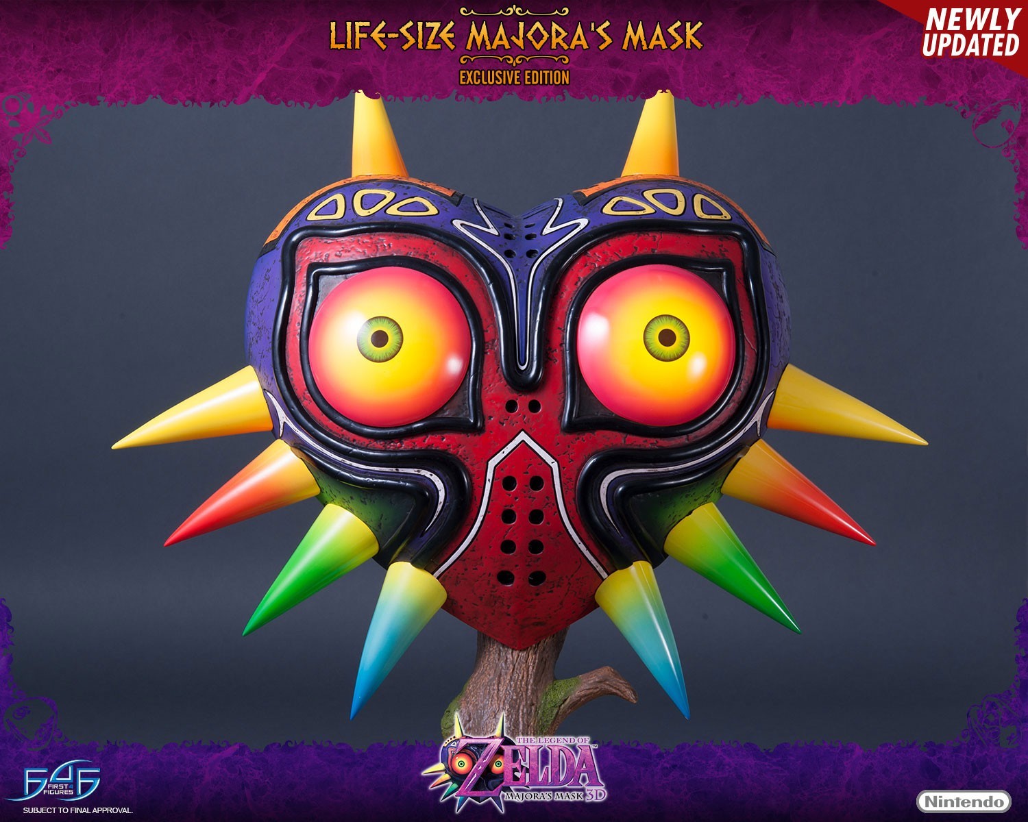 Zelda no Densetsu: Majora no Kamen - Replica - Zelda Props - Life-Size Majora's Mask - 1/1 - Exclusive Edition (First 4 Figures) photo 24