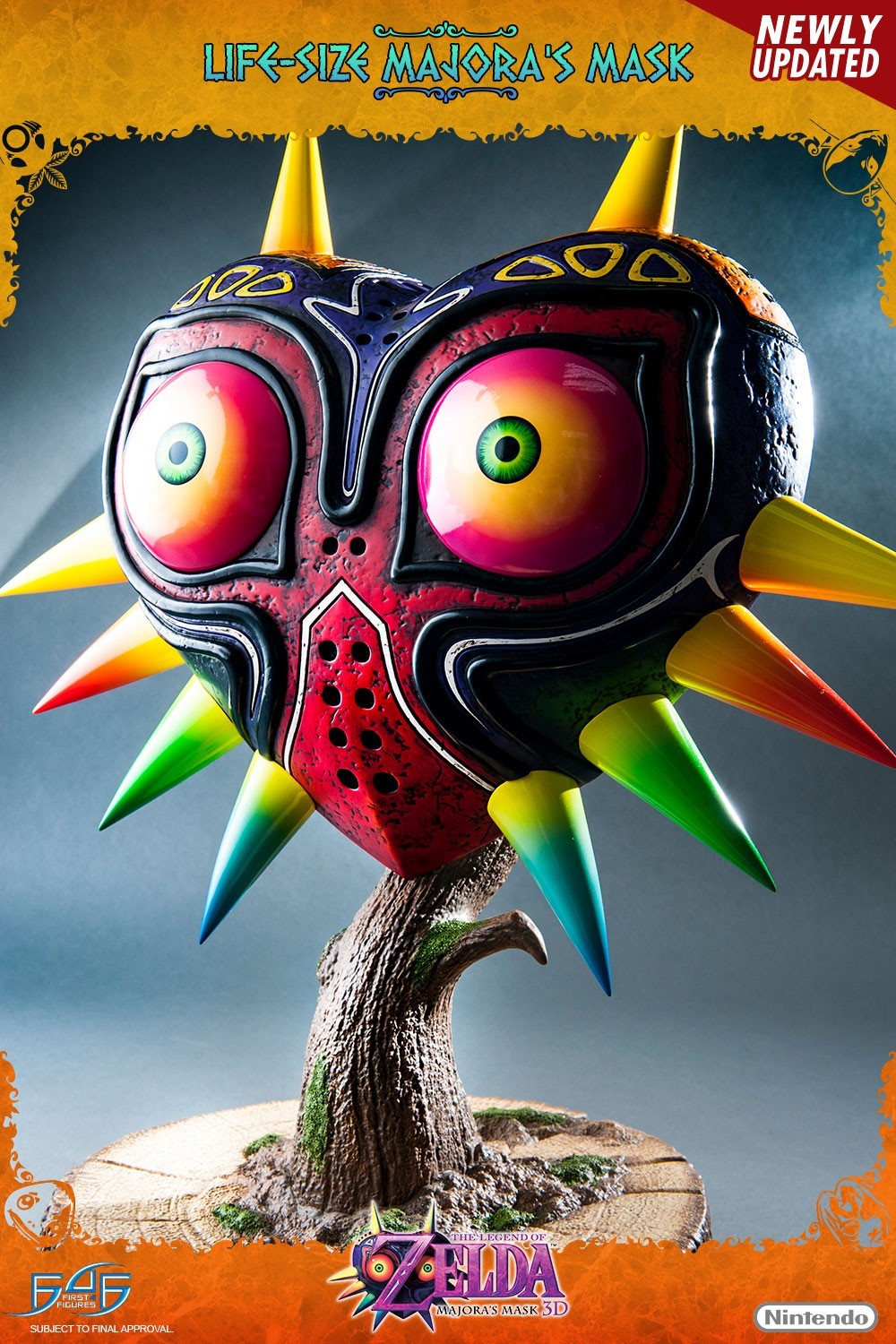Zelda no Densetsu: Majora no Kamen - Replica - Zelda Props - Life-Size Majora's Mask - 1/1 - Exclusive Edition (First 4 Figures) photo 28