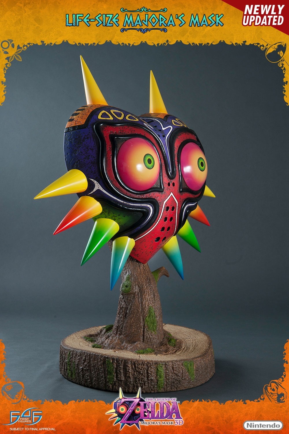 Zelda no Densetsu: Majora no Kamen - Replica - Zelda Props - Life-Size Majora's Mask - 1/1 - Exclusive Edition (First 4 Figures) photo 29