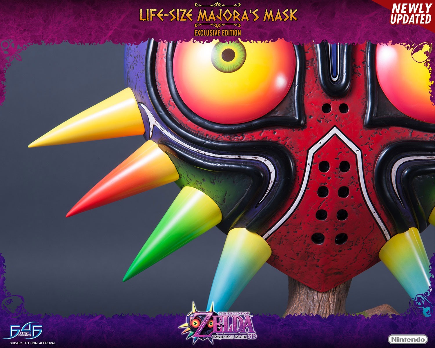 Zelda no Densetsu: Majora no Kamen - Replica - Zelda Props - Life-Size Majora's Mask - 1/1 - Exclusive Edition (First 4 Figures) photo 32