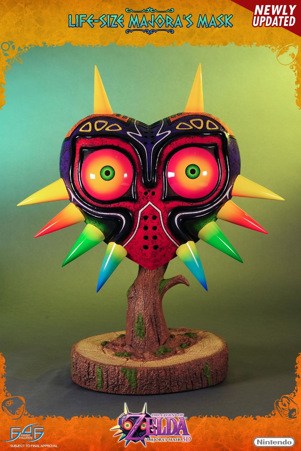Zelda no Densetsu: Majora no Kamen - Replica - Zelda Props - Life-Size Majora's Mask - 1/1 - Exclusive Edition (First 4 Figures) photo 33