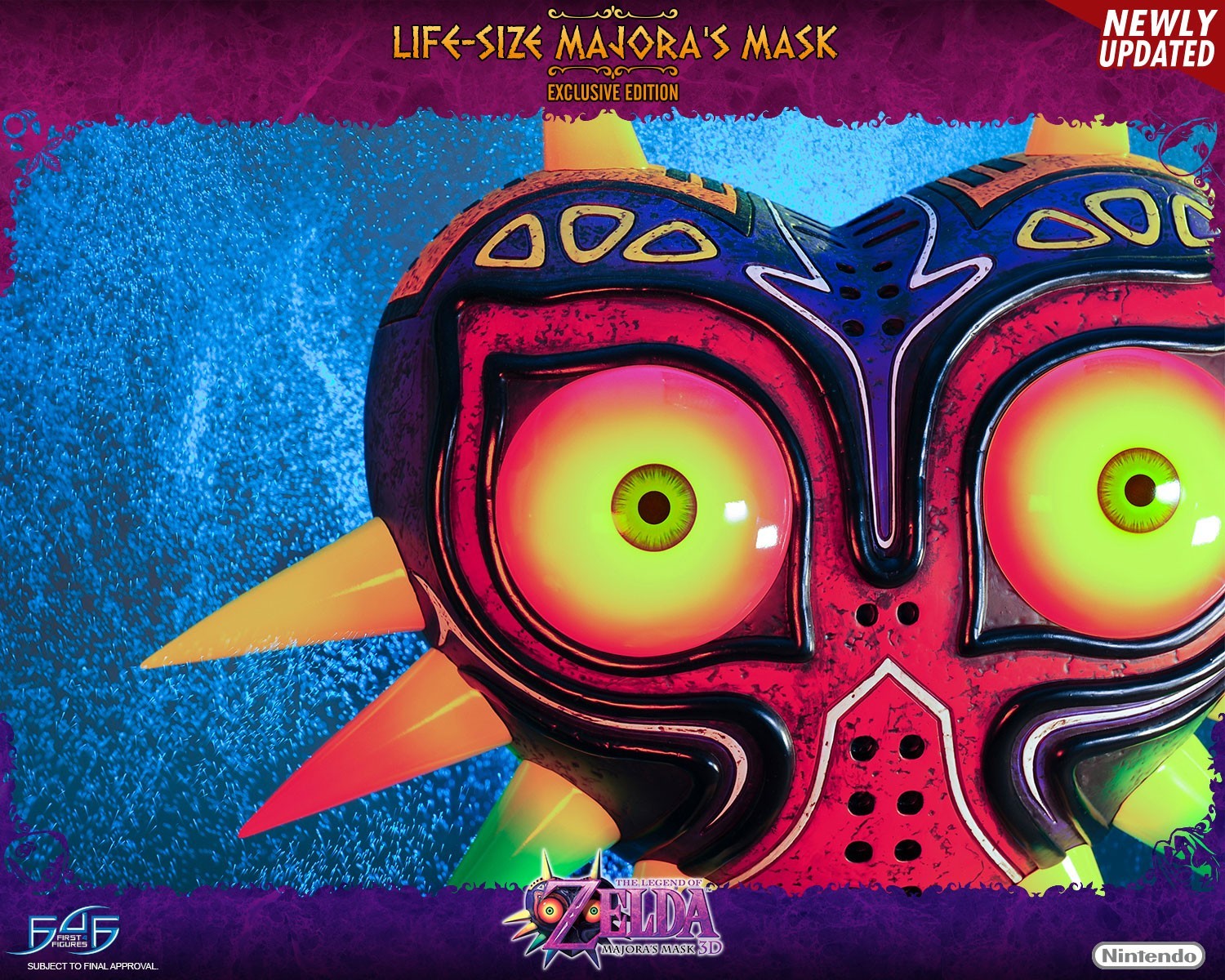 Zelda no Densetsu: Majora no Kamen - Replica - Zelda Props - Life-Size Majora's Mask - 1/1 - Exclusive Edition (First 4 Figures) photo 34