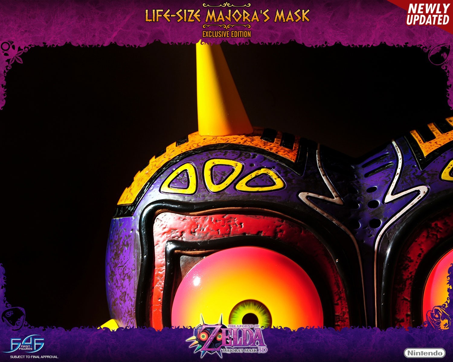 Zelda no Densetsu: Majora no Kamen - Replica - Zelda Props - Life-Size Majora's Mask - 1/1 - Exclusive Edition (First 4 Figures) photo 35