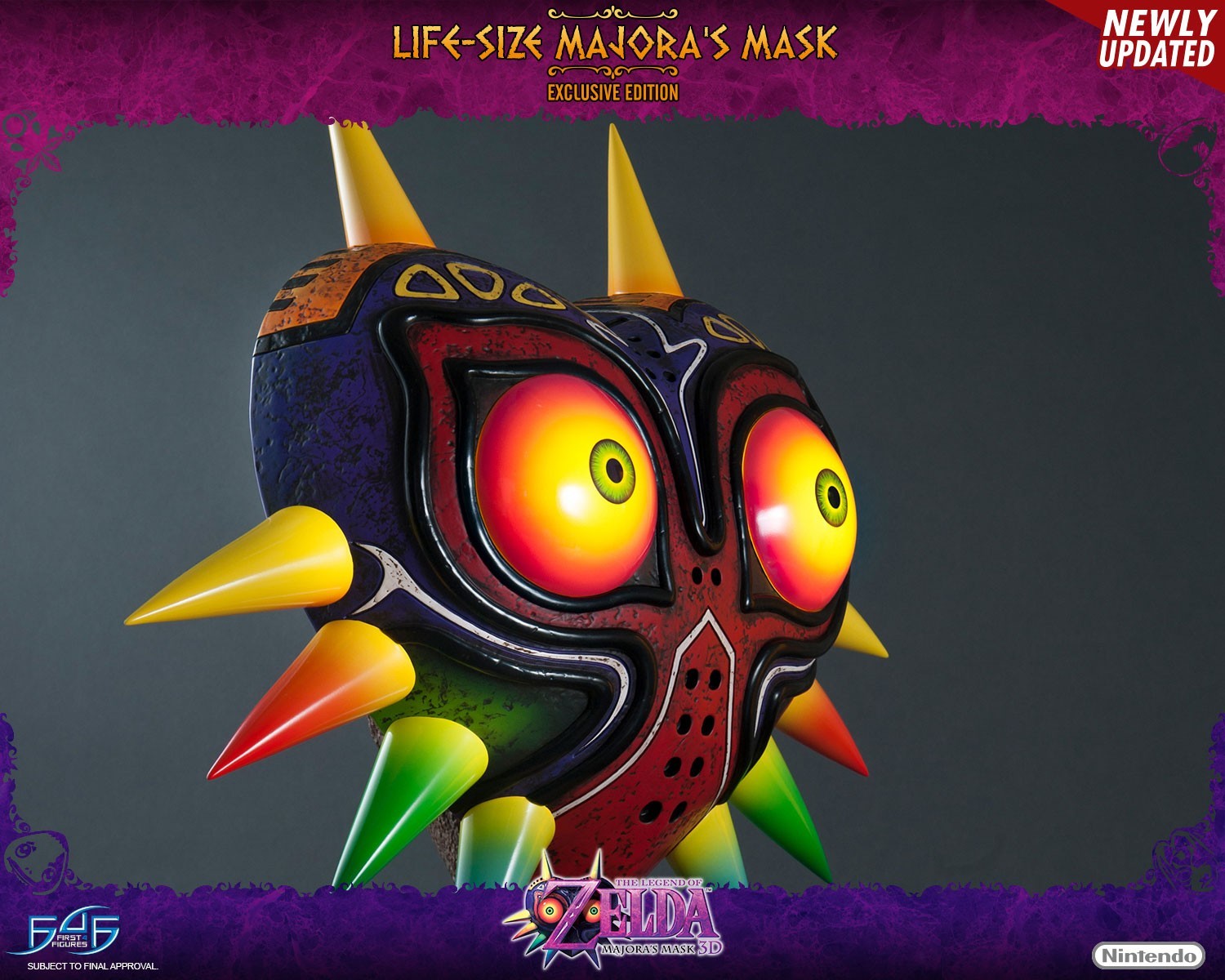 Zelda no Densetsu: Majora no Kamen - Replica - Zelda Props - Life-Size Majora's Mask - 1/1 - Exclusive Edition (First 4 Figures) photo 38