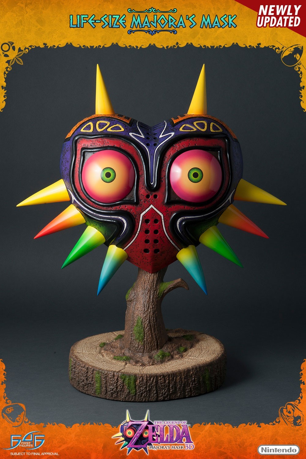 Zelda no Densetsu: Majora no Kamen - Replica - Zelda Props - Life-Size Majora's Mask - 1/1 - Exclusive Edition (First 4 Figures) photo 39