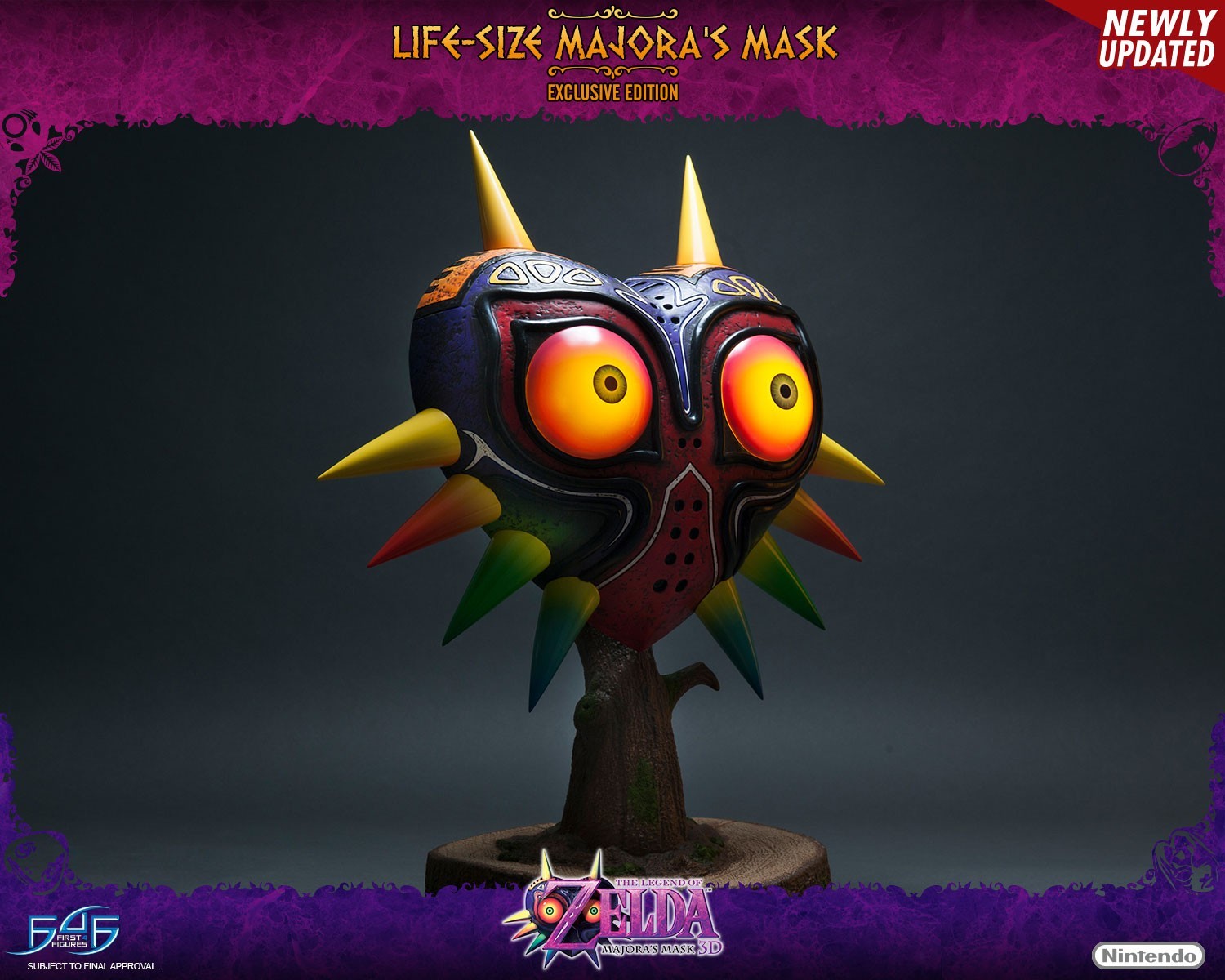 Zelda no Densetsu: Majora no Kamen - Replica - Zelda Props - Life-Size Majora's Mask - 1/1 - Exclusive Edition (First 4 Figures) photo 40