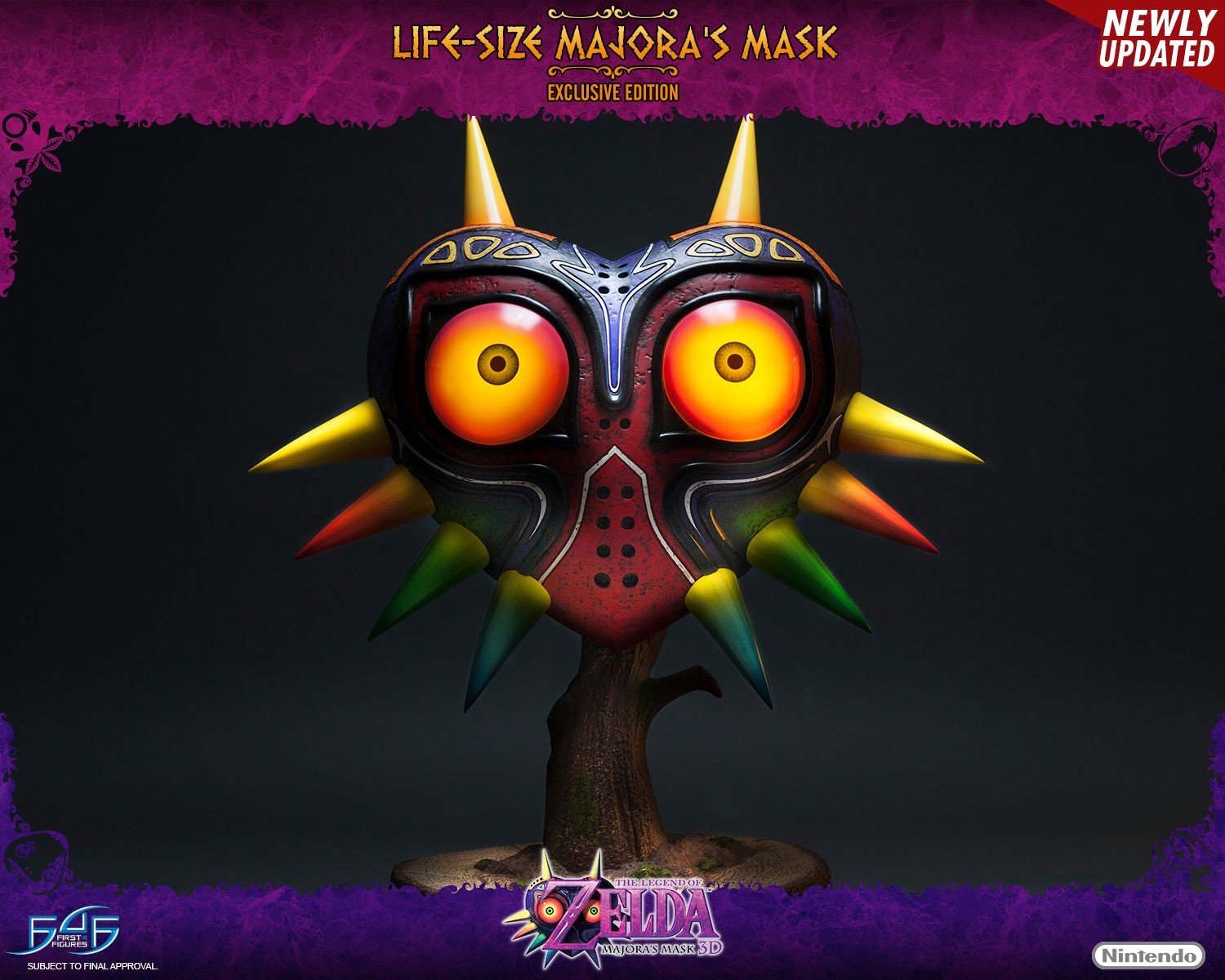 Zelda no Densetsu: Majora no Kamen - Replica - Zelda Props - Life-Size Majora's Mask - 1/1 - Exclusive Edition (First 4 Figures) photo 41