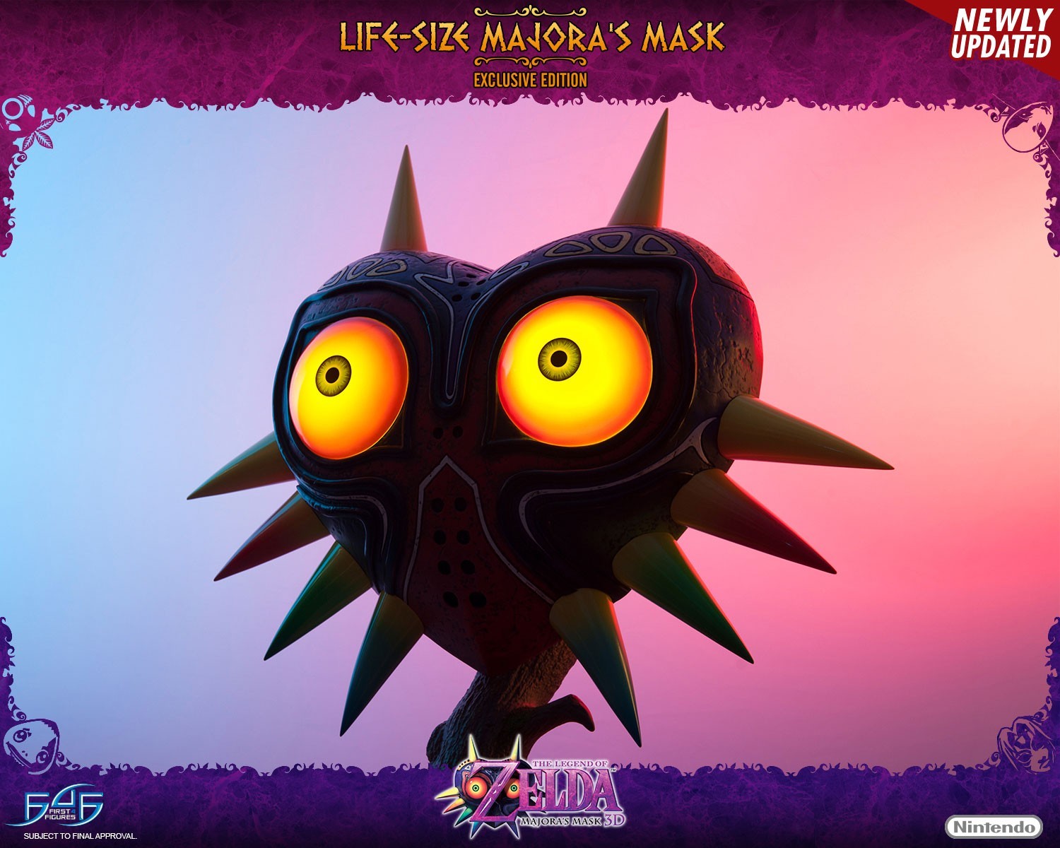 Zelda no Densetsu: Majora no Kamen - Replica - Zelda Props - Life-Size Majora's Mask - 1/1 - Exclusive Edition (First 4 Figures) photo 42