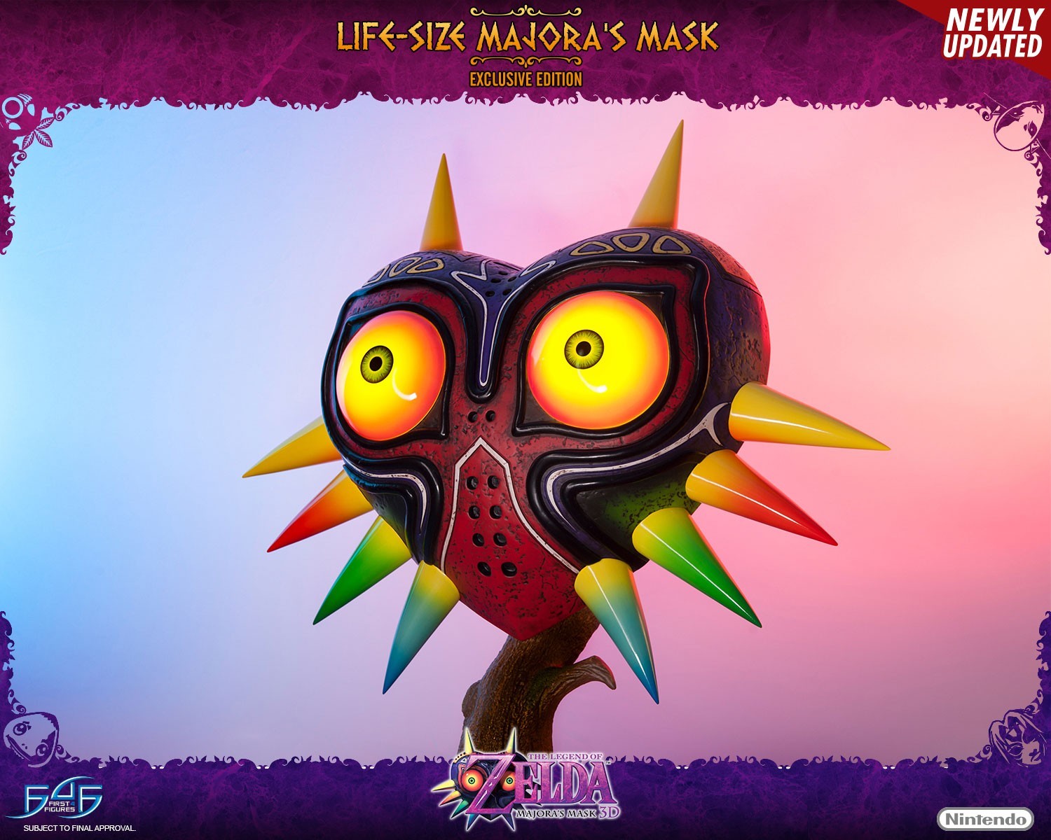 Zelda no Densetsu: Majora no Kamen - Replica - Zelda Props - Life-Size Majora's Mask - 1/1 - Exclusive Edition (First 4 Figures) photo 43