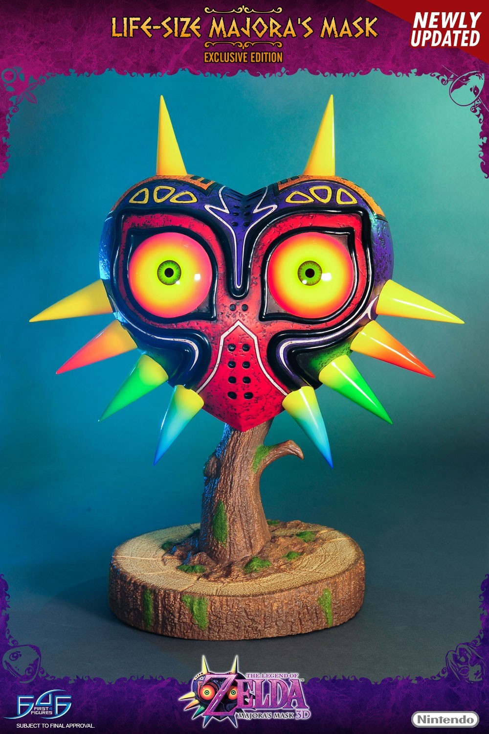 Zelda no Densetsu: Majora no Kamen - Replica - Zelda Props - Life-Size Majora's Mask - 1/1 - Exclusive Edition (First 4 Figures) photo 44