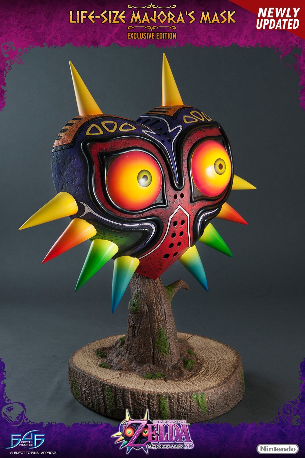 Zelda no Densetsu: Majora no Kamen - Replica - Zelda Props - Life-Size Majora's Mask - 1/1 - Exclusive Edition (First 4 Figures) photo 48
