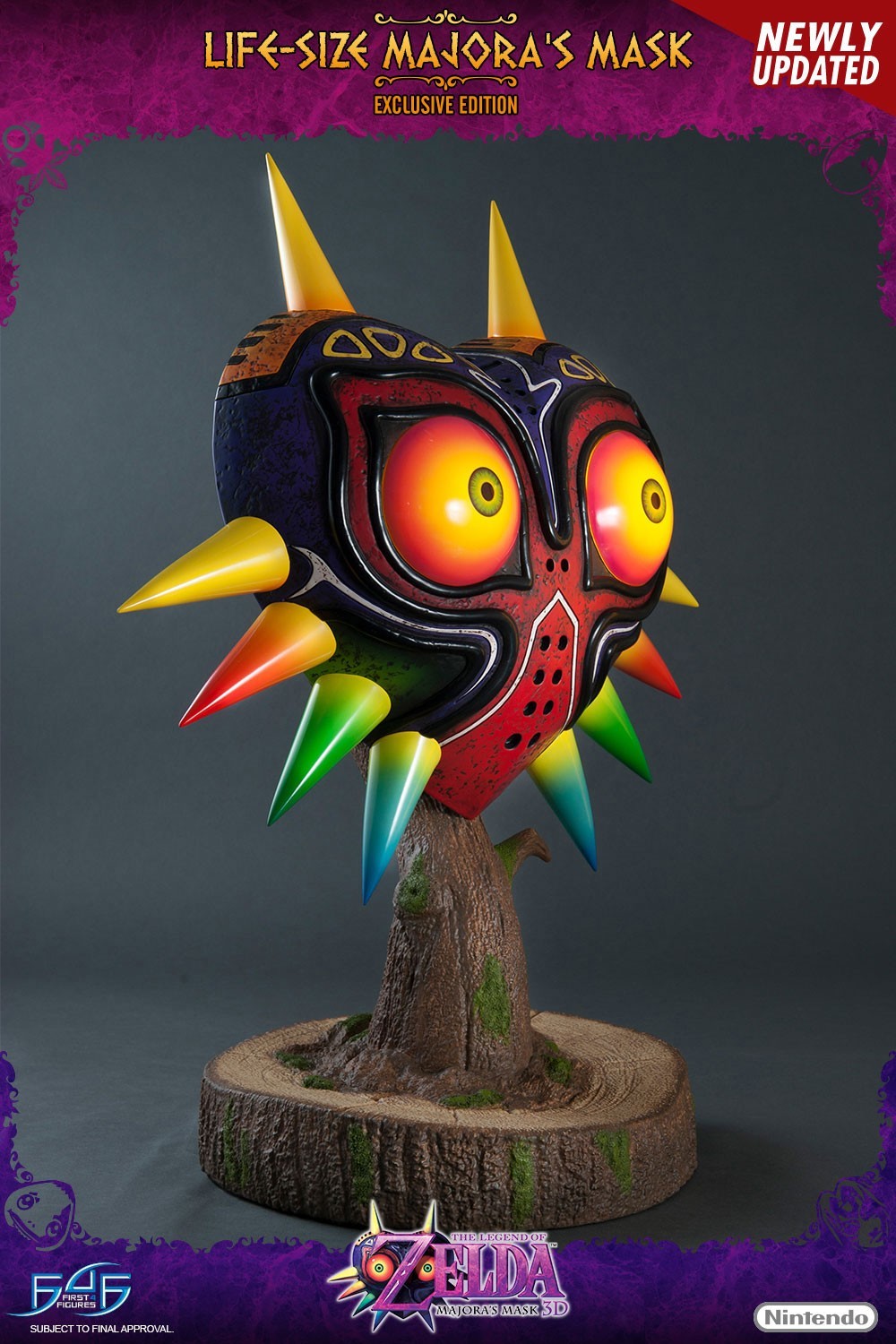 Zelda no Densetsu: Majora no Kamen - Replica - Zelda Props - Life-Size Majora's Mask - 1/1 - Exclusive Edition (First 4 Figures) photo 49