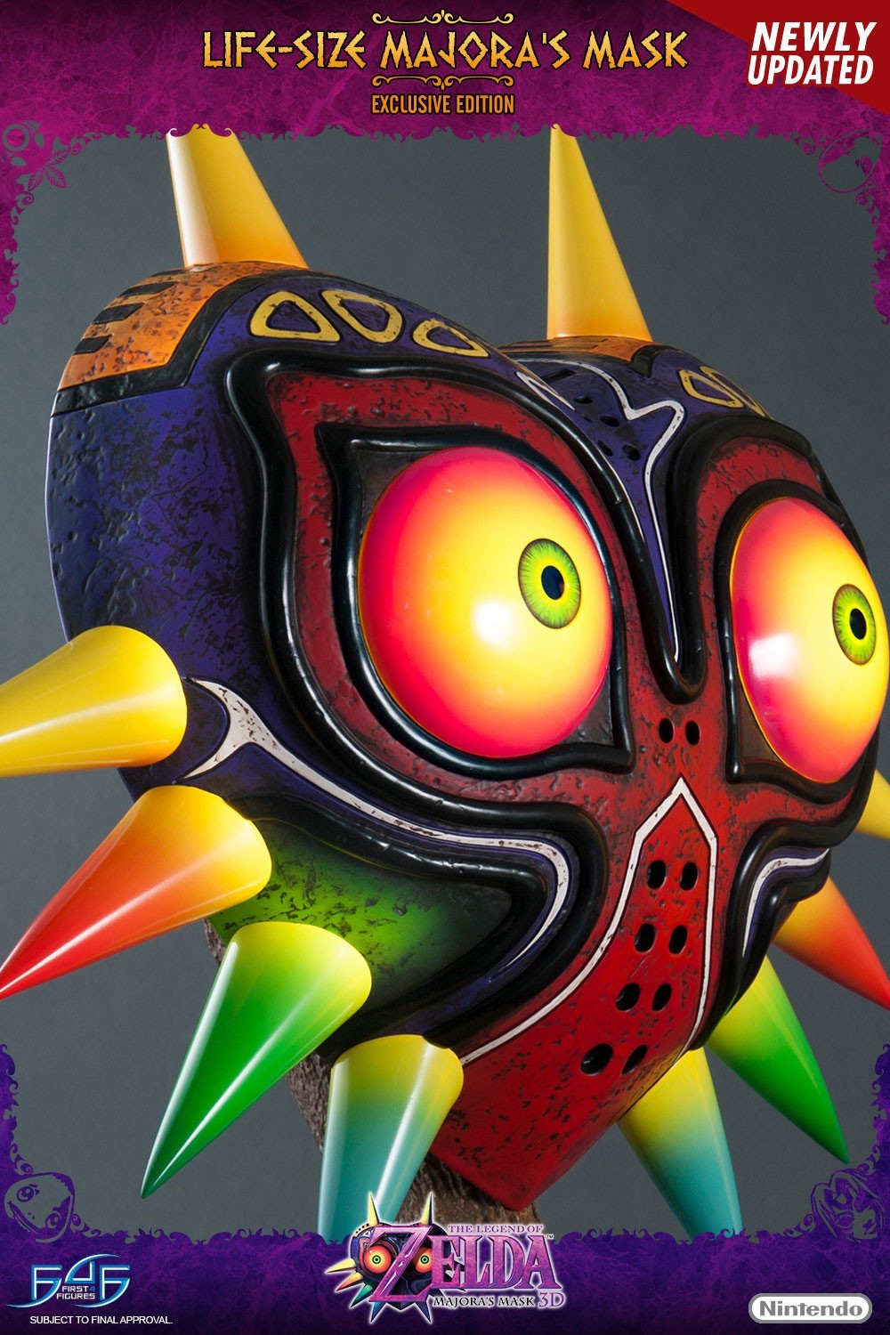 Zelda no Densetsu: Majora no Kamen - Replica - Zelda Props - Life-Size Majora's Mask - 1/1 - Exclusive Edition (First 4 Figures) photo 50