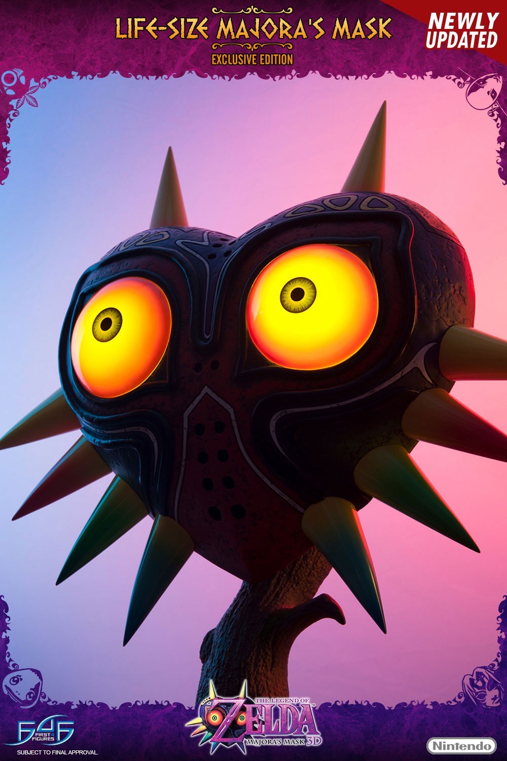 Zelda no Densetsu: Majora no Kamen - Replica - Zelda Props - Life-Size Majora's Mask - 1/1 - Exclusive Edition (First 4 Figures) photo 52