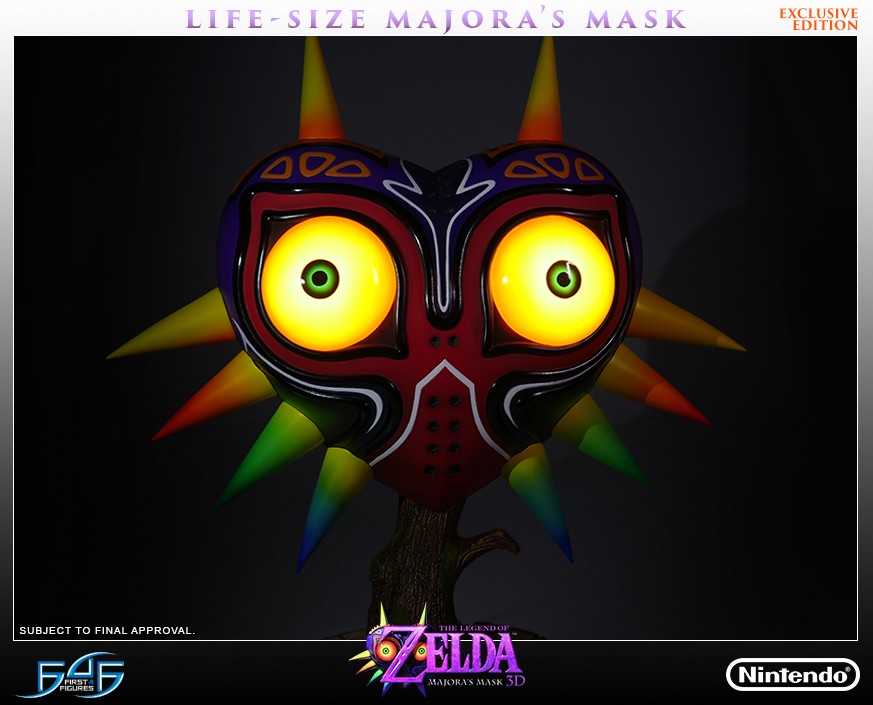 Zelda no Densetsu: Majora no Kamen - Replica - Zelda Props - Life-Size Majora's Mask - 1/1 - Exclusive Edition (First 4 Figures) photo 55