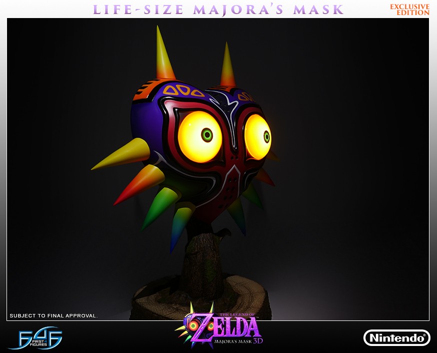 Zelda no Densetsu: Majora no Kamen - Replica - Zelda Props - Life-Size Majora's Mask - 1/1 - Exclusive Edition (First 4 Figures) photo 58