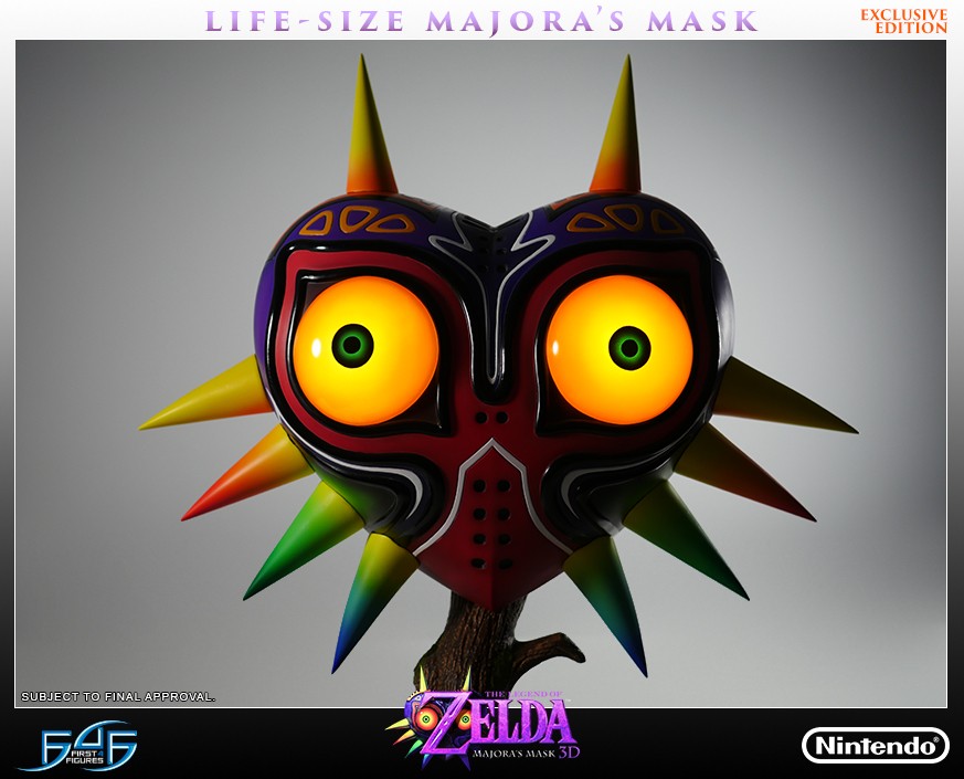 Zelda no Densetsu: Majora no Kamen - Replica - Zelda Props - Life-Size Majora's Mask - 1/1 - Exclusive Edition (First 4 Figures) photo 65