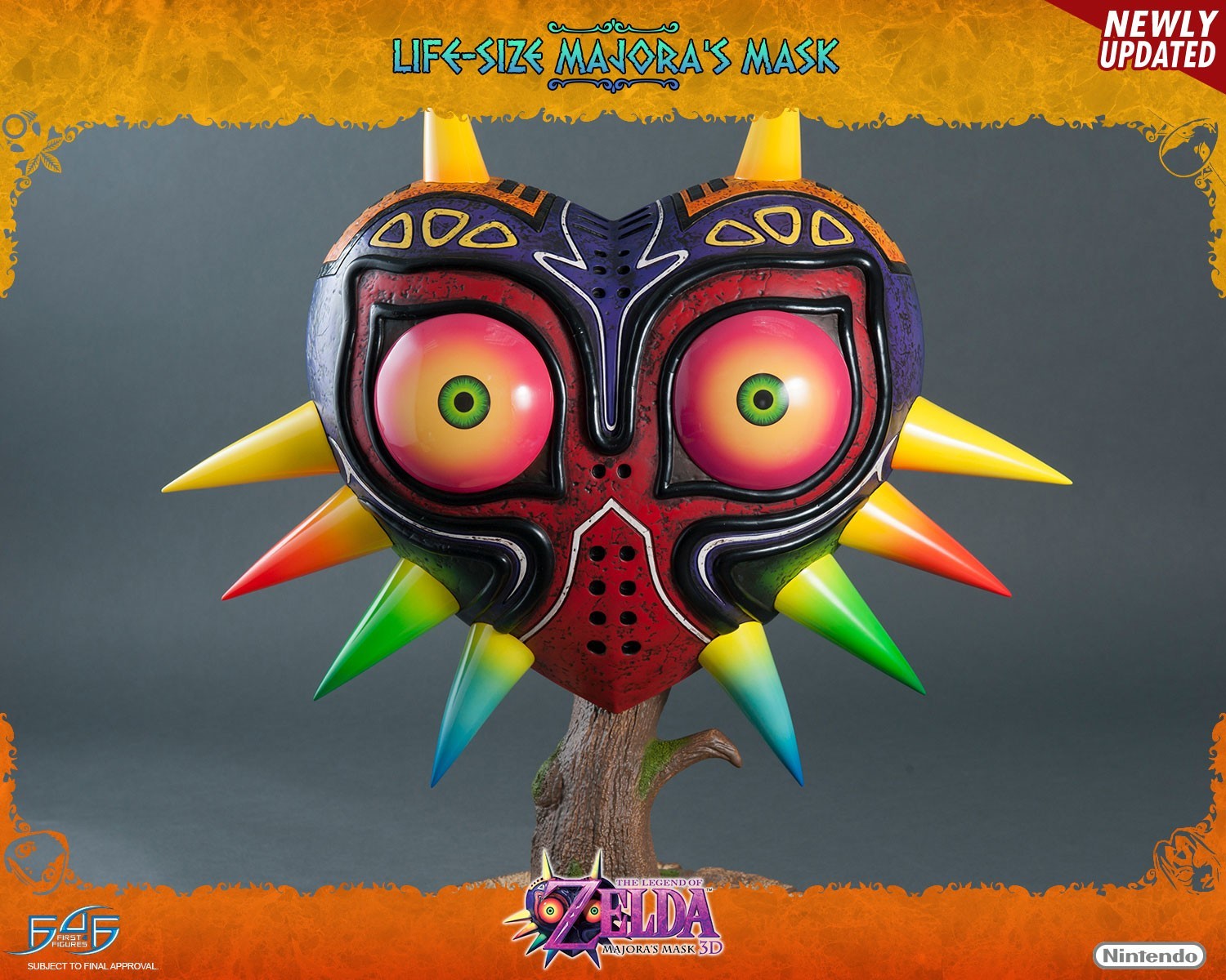 Zelda no Densetsu: Majora no Kamen - Replica - Zelda Props - Life-Size Majora's Mask - 1/1 - Exclusive Edition (First 4 Figures) photo 75